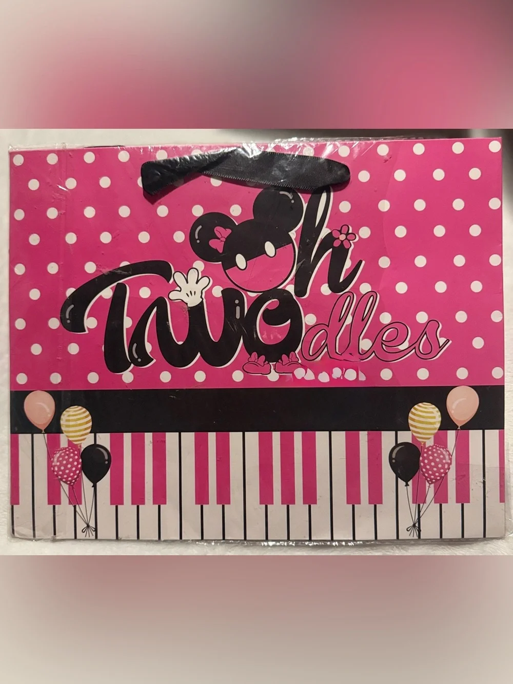 2 Year Old Birthday Party Gift Bag - Oh Twodles!